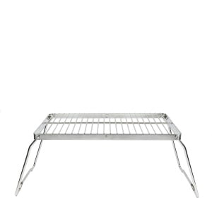 Gratar pliabil pentru foc de tabara Stabilotherm BBQ Grid Medium din otel inoxidabil
