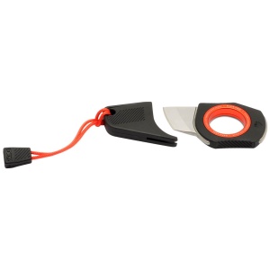 Instrument de salvare SOG Rapid Black + Red, cutter centura si spargator geam