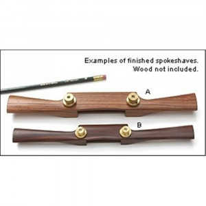Kit feronerie Veritas pentru rindea din lemn Spokeshave 05P3330 - Img 3