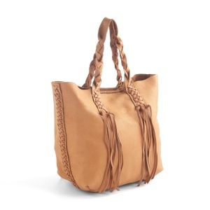 Kit geanta cu franjuri Madeline din piele Tandy Leather, 43 x 30 cm