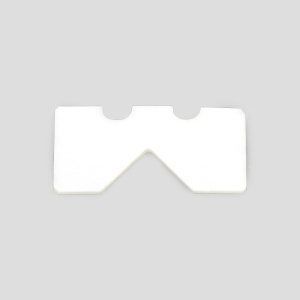 Lama ceramica debavurare "V", Noga