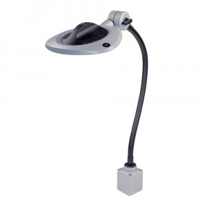 Lampa de lucru profesionala CENALED LENS DC cu lupa, cu braț flexibil - Img 4