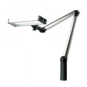 Lampa de lucru profesionala UNILED II cu braț articulat reglabil, 5200-5700K - Img 1