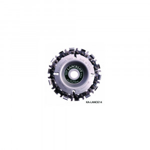 LANCELOT Disc sculptura lemn pt polizor ˜100 mm, 14 dinti