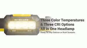 Lanterna Frontala Nitecore HA19 RGB, 600 Lumeni, 130 Metri, Lumina Rosie, Verde si Albastra, AA, IP68 - Img 4