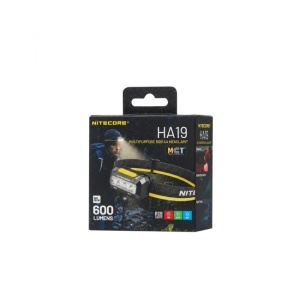 Lanterna Frontala Nitecore HA19 RGB, 600 Lumeni, 130 Metri, Lumina Rosie, Verde si Albastra, AA, IP68 - Img 24