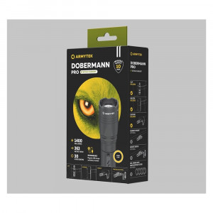 Lanterna tactica Armytek Dobermann Pro Magnet USB Warm 1400 lm - Img 8