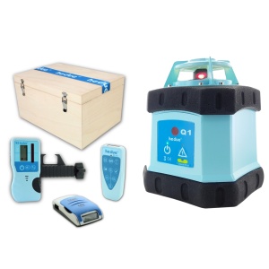 Laser rotativ Q1 în cutie, Hedue
