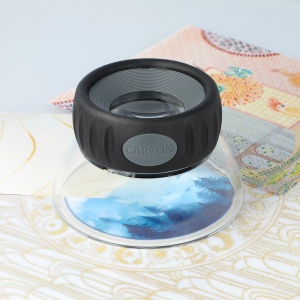 Lupa de focalizare LumiLoupe Plus, putere 5.5x, cu suport - Carson - Img 4
