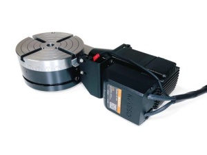 Masa rotativa cu pregatire CNC cu motot pas cu pas 36V, freze Sherline - Img 2