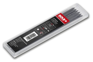 Mine rezerva pentru TLM, duritate HB, set 6 bucati, gri SOLA SG TLM2 HB