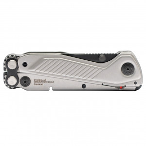 Multitool SOG Flash MT Silver & Black, 7 functii, lama CRYO D2, deschidere asistata - Img 2