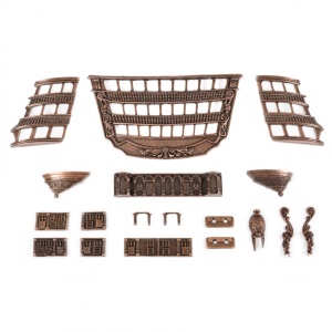 Navomodel HMS Victory - Set decoratii metal turnat, Amati Italia