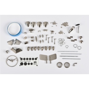 Navomodel Riva Aquarama - set decoratii din metal Runabout, Amati Italia