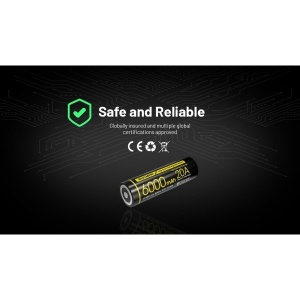Nitecore NL2160HPi - Acumulator 21700i 6000mAh Li-ion - Img 6