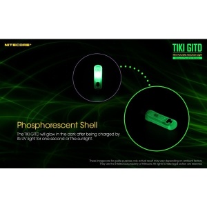 Nitecore TIKI GITD - Lanterna Breloc Fosforescenta - Img 7