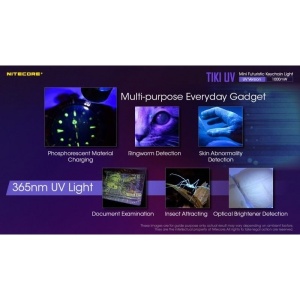 Nitecore TIKI UV - Lanterna Breloc cu Lumina UV - Img 10