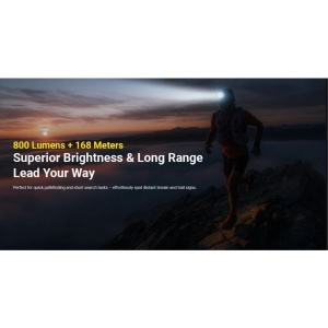 Nitecore UT27 MCT, Lanterna Frontala Alergare 800 Lumeni - Img 5