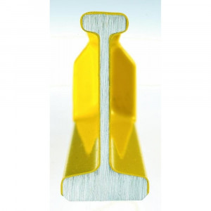 Nivela cu 3 bule si magneti, 81 SV REM W45 de 25 cm, Stabila - Img 4