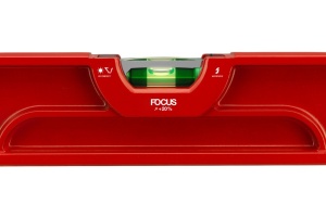 Nivela din aluminiu forjat, antisoc, 2 bule, 80 cm, 0,5 mm/m SOLA M 80 - imagine 6