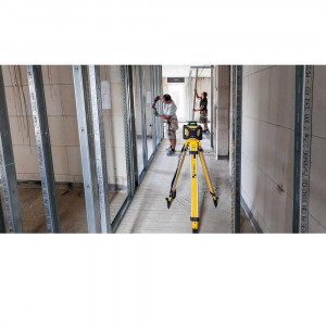 Nivela laser VERDE rotativ, cu receptor REC 160 RG, Stabila - Img 7