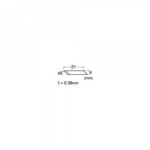 NT Cutter BDA-200P Set 40 Lame Precizie Varf 45 Grade - Img 3