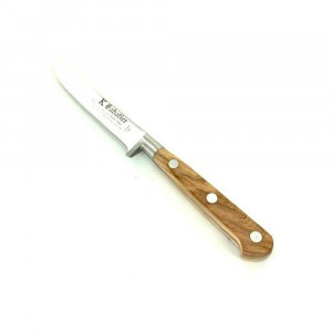 OL-1081-13 Cutit dezosare, olive, lungime 10cm, maner din lemn de maslin, Sabatier Authentique - Img 1