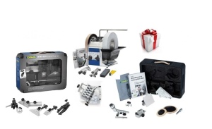 Pachet masina de ascutit, Tormek T-8 si kit TNT-808, HTK-906 si DBS-22 - Img 1
