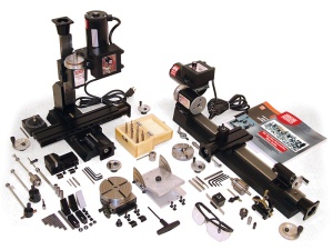 Pachet mini strung si mini freza 6010 CNC