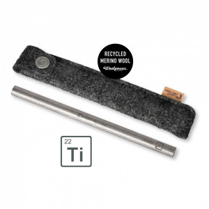 Pai din titan in husa Straw Kit Titanium, LIGHT MY FIRE - Img 1