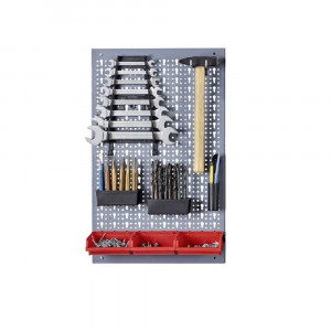 Panou perforat vertical/orizontal 400x600 pentru scule profesionale - Img 1
