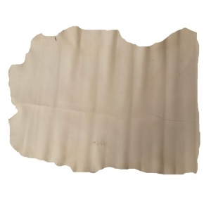 Piele Naturala Vopsita / Captuseala Beige pentru Proiecte Mici