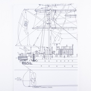 Planuri constructie navomodel Amati, Amerigo Vespucci - Img 3
