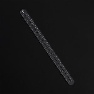 Rigla acrilica pentru cercuri si arce, 30 cm (12") (Circle Ruler 12") - Tandy Leather 3616-00