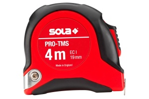 Ruleta 4 m, latime 19 mm, clasa 1 SOLA PRO-TMS 4m - imagine 2