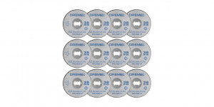 SC456B Set 12 discuri taiere metal,Dremel - Img 2