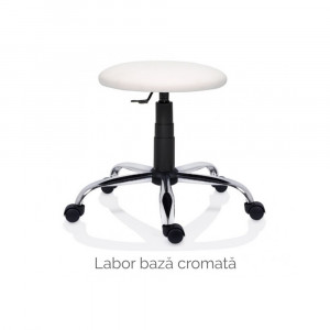 Scaun profesional Labor cu baza cromata