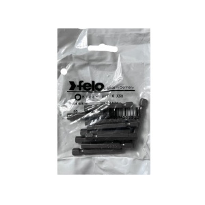 Set 10 biti Felo, seria Industrial profil HEX, E6.3, HX6.0, 50mm - Img 1