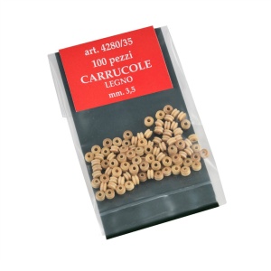 Set 10 bucati cap de berbec cu o gaura, 3.5mm, navomodelism, Amati - Img 2