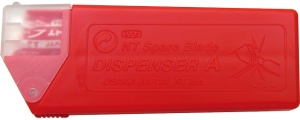 Set 10 lame cutter de tip A, varf 30° - 9mm NT Cutter - Img 4