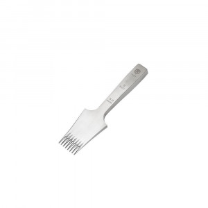 Set 3 dalti pielarie tip frantuzesc reverse WUTA de 3mm - Img 5