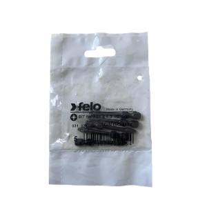 Set 5 biti Felo, seria Impact profil Pozidrive, E6.3, PZ2, 50mm - Img 1