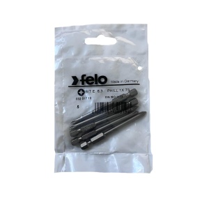 Set 5 biti Felo, seria Industrial profil Philips, E6.3, PH1, 73mm - Img 1
