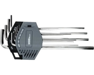 Set chei hexagonale WGB 1/16"-3/8", 10 piese