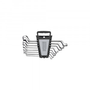 Set chei inelare cu cot duble 6-22 mm, 8 piese, crom-vanadiu