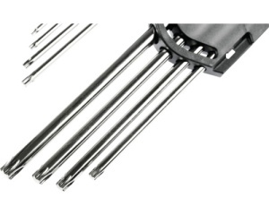 Set chei torx WGB TX10-TX50, 9 piese, crom-vanadiu - Img 3