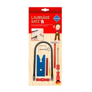 Set pentru decupat cu burghiu, masa de taiere din plastic si unelte, Pebaro