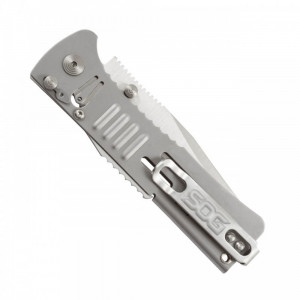 SJ31-CP Briceag SlimJim Clip Point Satin, SOG - Img 5