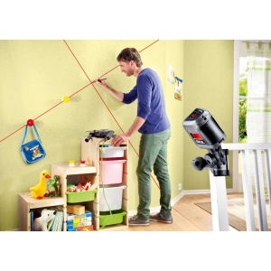 SKIL 0511 AA Nivela laser cu linie în cruce, lumina rosie, prindere trepied, auto-nivelare, timp de nivelare 6 secunde, raza actiune 10m, include 2 baterii AA - Img 4