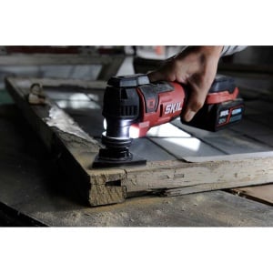 SKIL 3650 DA, Unealta multifunctionala (Multi-Tasker) Brushless MF1E3650DA, 11000-16000 rpm, doar corpul, + geanta si accesorii - Img 4